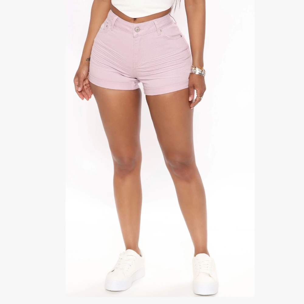 ✨Brand New Lilac Denim Shorts, Small✨